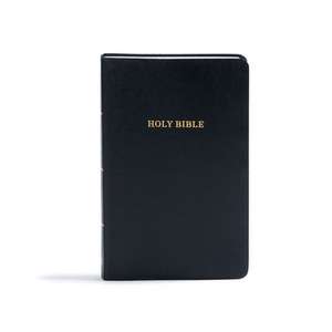 KJV Gift and Award Bible, Black Imitation Leather de Holman Bible Publishers