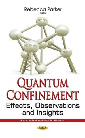 Quantum Confinement: Effects, Observations & Insights de Rebecca Parker