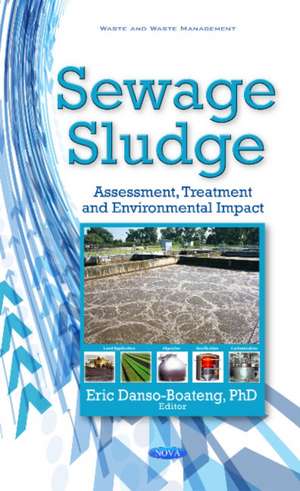 Sewage Sludge: Assessment, Treatment & Environmental Impact de Eric Danso-Boateng