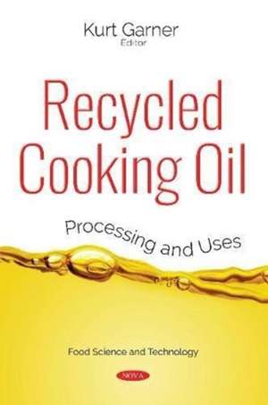 Recycled Cooking Oil