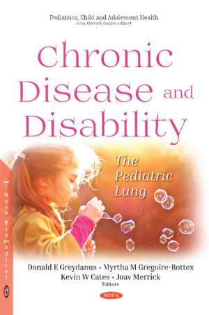 CHRONIC DISEASE & DISABILITY de DONALD E GREYDANUS