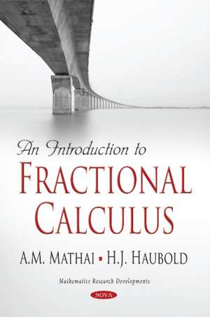 Mathai, A: An Introduction to Fractional Calculus de H.J. Haubold