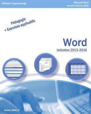 Word Initiation 2013 - 2016 de Araldi, Janine