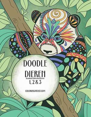 Doodle Dieren Kleurboek Voor Volwassenen 1, 2 & 3 de Nick Snels