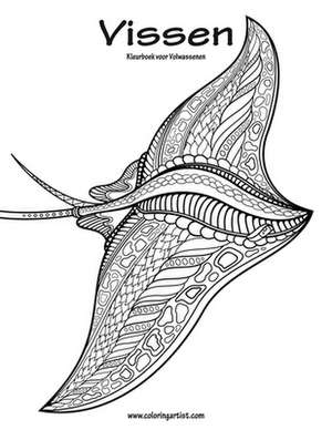 Vissen Kleurboek Voor Volwassenen 1 de Nick Snels