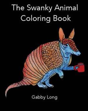 The Swanky Animal Coloring Book de Gabby J. Long