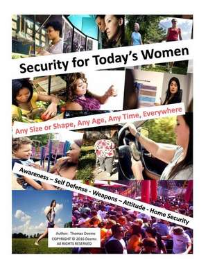 Security for Today's Women de Thomas a. Deems