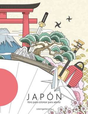 Japon Libro Para Colorear Para Adultos 1 de Nick Snels