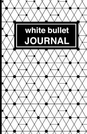 White Bullet Journal - Cuaderno de Puntos Blanco Estampado de J. K. Erdinger