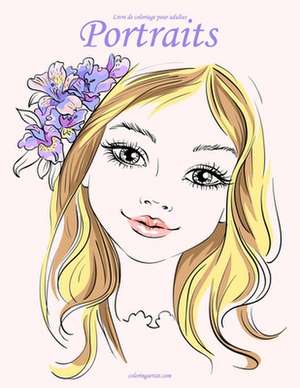 Livre de Coloriage Pour Adultes Portraits 4 de Nick Snels