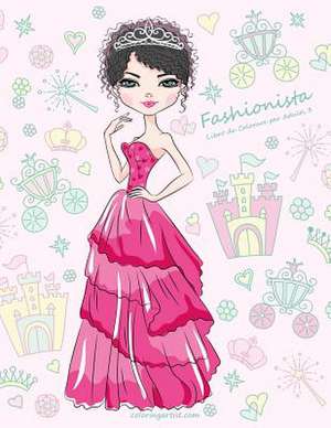 Fashionista Libro Da Colorare Per Adulti 3 de Nick Snels