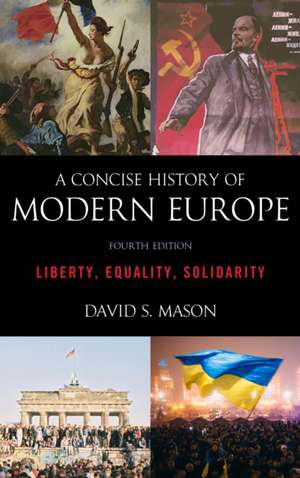 CONCISE HISTORY OF MODERN EUROPB de David S. Mason