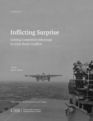 Inflicting Surprise de Mark F. Cancian