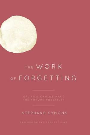 Work of Forgetting de Stephane Symons