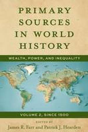 Primary Sources in World History de James Farr