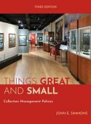 Simmons, J: Things Great and Small de John E. Simmons