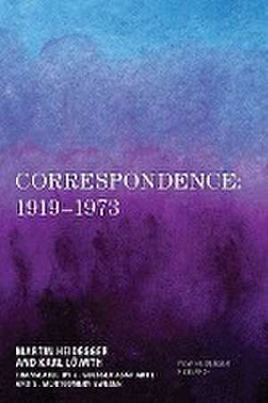 Correspondence de Martin Heidegger