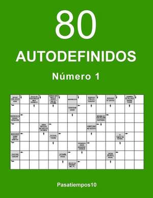 80 Autodefinidos - N. 1 de Pasatiempos10