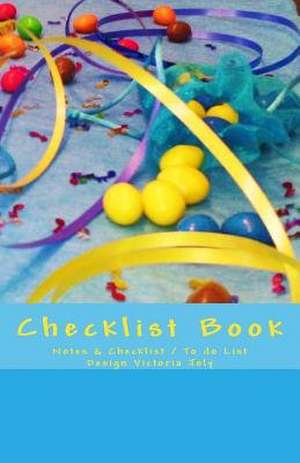 Checklist Book de Victoria Joly