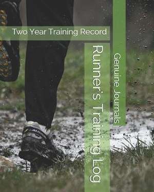 Runner's Training Log de Genuine Journals