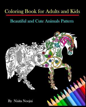 Coloring Book for Adults and Kids de Nisita Noojui