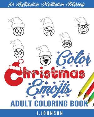 Color Christmas Emojis de J. Johnson