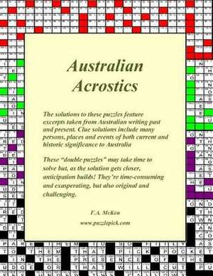 Australian Acrostics de Fraser a. McKen