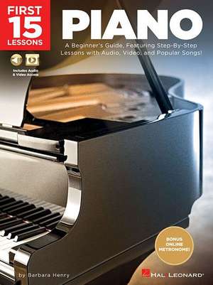 First 15 Lessons - Piano de Barbara Henry