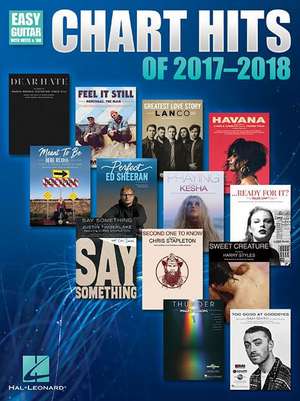 Chart Hits of 2017-2018 de Hal Leonard Corp