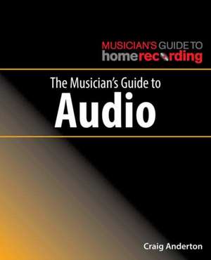 MUSICIANS GUIDE TO AUDIO de Craig Anderton