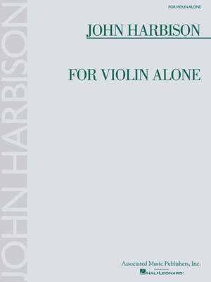 For Violin Alone de John Harbison