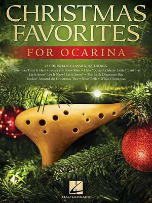 Christmas Favorites for Ocarina de Hal Leonard Corp