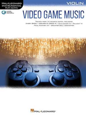 Video Game Music for Violin: Instrumental Play-Along Series de Hal Leonard Corp