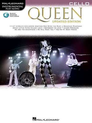 Queen Instrumental Play-Along - Cello Book/Online Audio