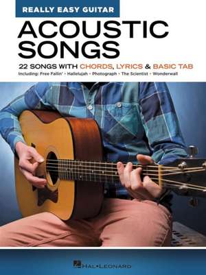 Acoustic Songs - Really Easy Guitar Series de VARIOUS