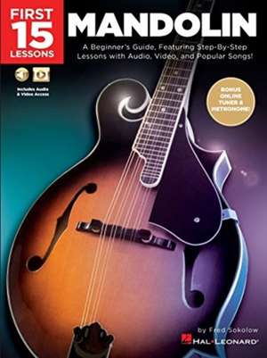 First 15 Lessons - Mandolin de Fred Sokolow