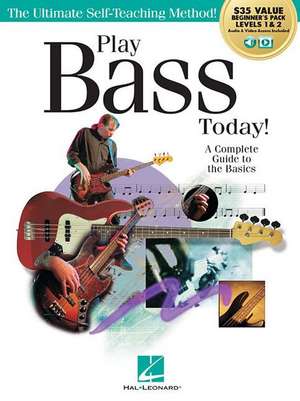 Play Bass Today! All-In-One Beginner's Pack: Includes Book 1, Book 2, Audio & Video de Chris Kringel