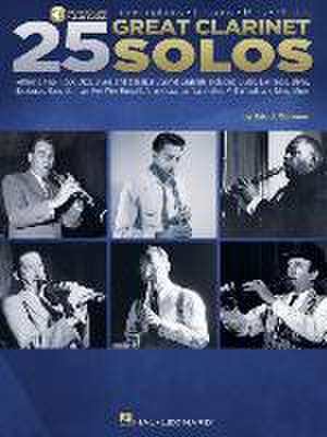 25 Great Clarinet Solos: Transcriptions * Lessons * BIOS * Photos - By Eric J. Morones Book with Online Audio de Eric J. Morones