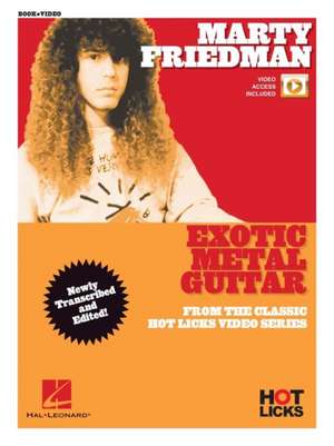 Marty Friedman - Exotic Metal Guitar: From the Classic Hot Licks Video Series de Marty Friedman