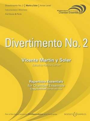 Divertimento No. 2 de Vicente Martin Y Soler