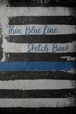 Thin Blue Line Sketch Book de Designs, Dark Road