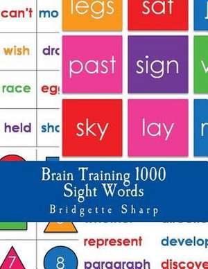Brain Training Sight Words de Bridgette Sharp