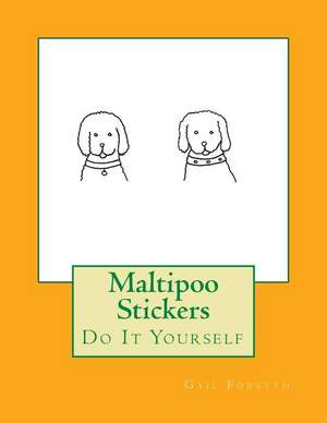 Maltipoo Stickers de Gail Forsyth