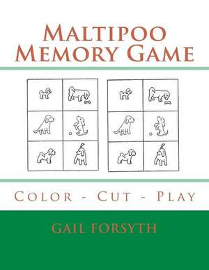 Maltipoo Memory Game de Gail Forsyth