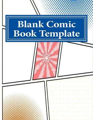 Blank Comic Book Template de Journals, Tlk