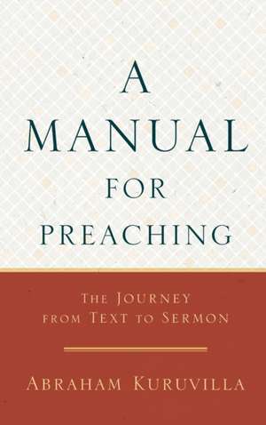 MANUAL FOR PREACHING