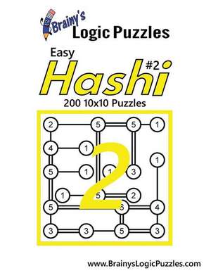 Brainy's Logic Puzzles Easy Hashi #2 de Brainy's Logic Puzzles