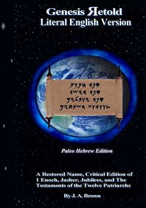 Genesis Retold - Paleo Hebrew Edition de Various