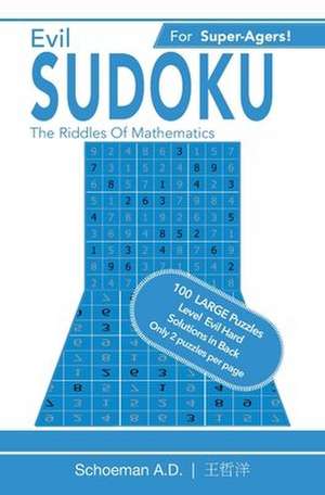 Evil Sudoku de Abel Daniel Schoeman