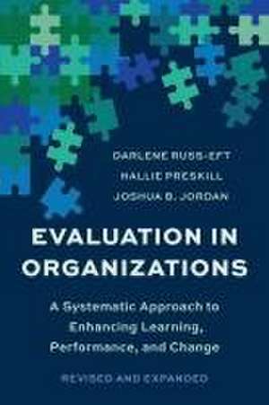 Evaluation in Organizations de Darlene Russ-Eft